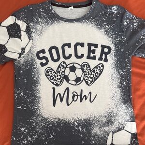 Amazon Soccer Mom Tee - Black and White